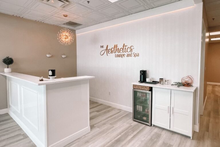 The Aesthetics Lounge and Spa Orlando _ Front Desk